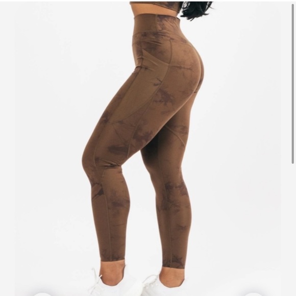 Alphalete draught brown leggings alphalux - Picture 2 of 9